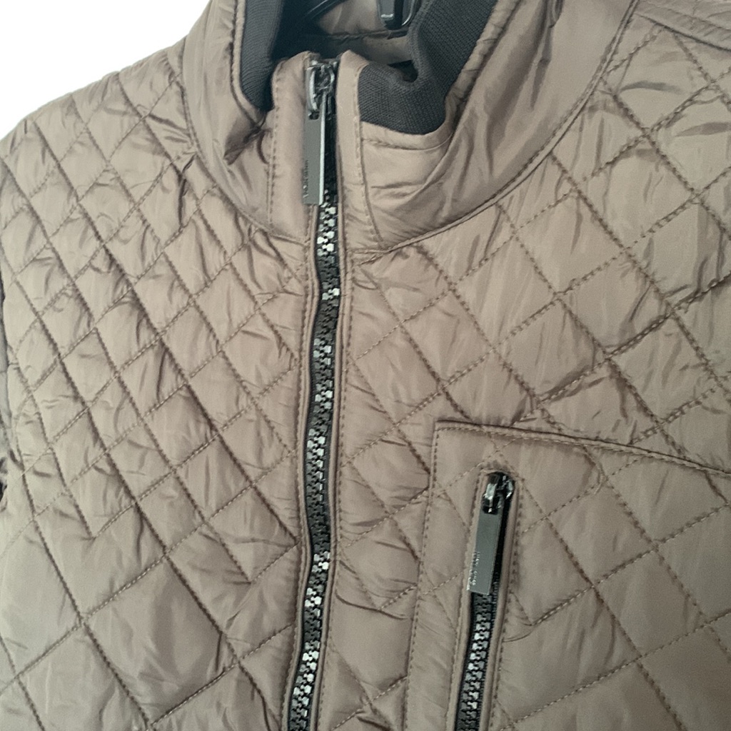 Olive Green Quilted Jacket